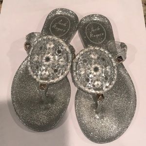 Kids sparkle Jack Rogers